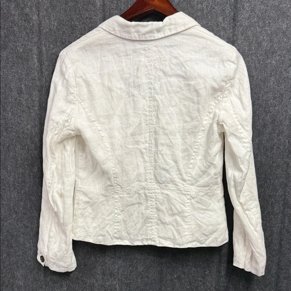Timeout Women's Elegant White Blazer - Picture 6 of 12